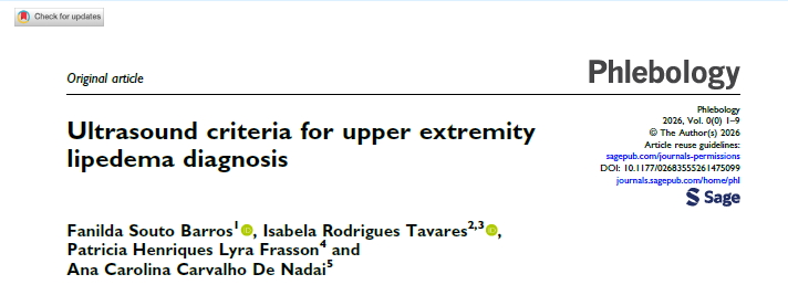 Ultrasound criteria for upper extremity lipedema diagnosis
